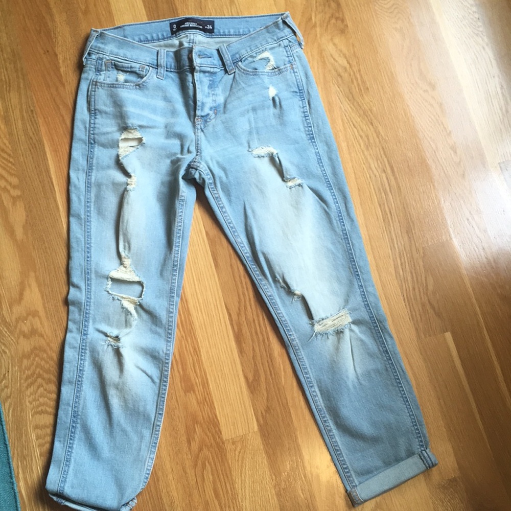 Hollister boyfriend jeans